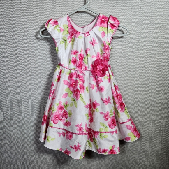 Jona Michelle & Unbranded Floral Girls 4 Dresses Set - Pink and Purple #spring - Picture 5 of 16